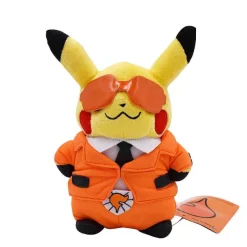 6X Pokemon Pikachu Cosplay Plusch (Ca. 20Cm) Team Rocket