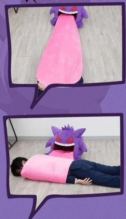 Xxl Pluschfigur Pokemon Gengar Mit Ausrollbarer Zunge (Ca. 45Cm)